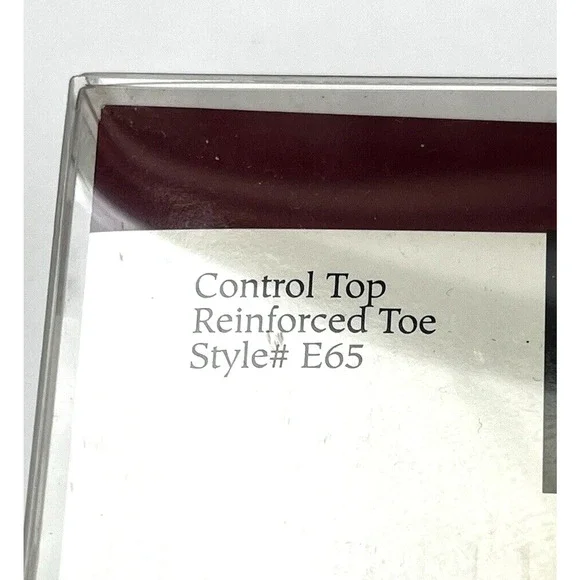 NEW Hanes Pantyhose 3 Pairs SZ AB Control Top Reinforced Toe Sheer Little Color - Picture 5 of 7